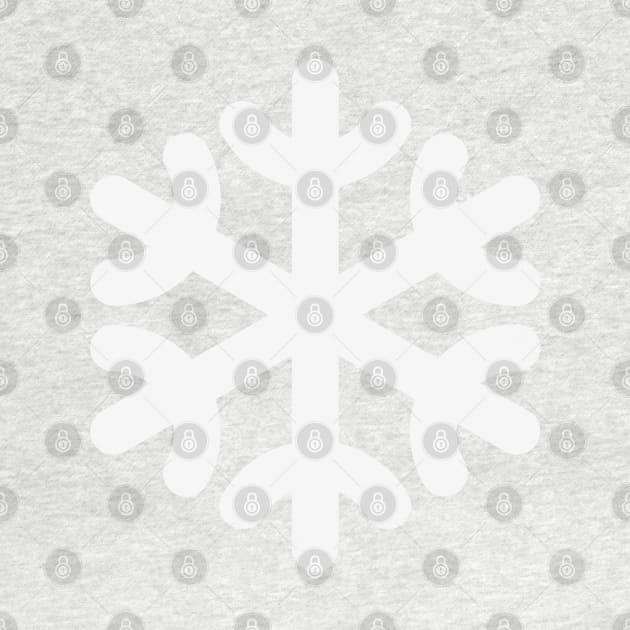 Snowflake / Copo De Nieve / Flocon De Neige / Schneeflocke / Fiocco Di Neve (White) by MrFaulbaum
